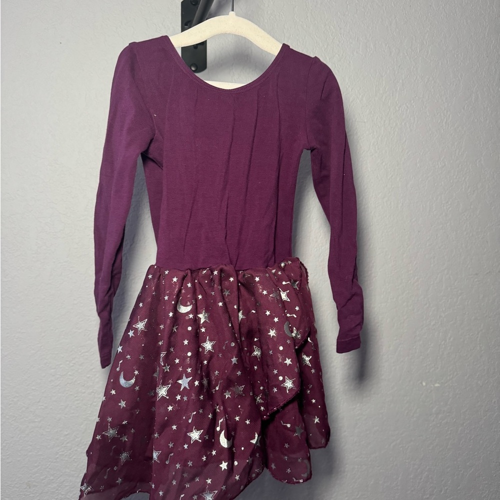 Kids Purple Dance Costume